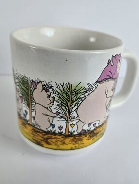 Momma Pig and 4 Piglets Coffee Mug Vtg